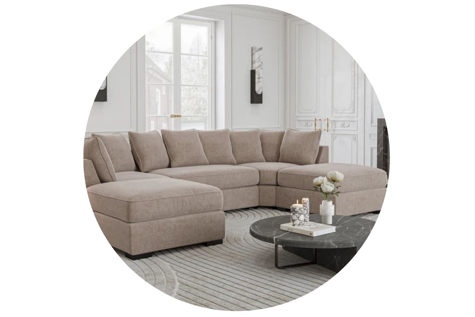 U-Shaped Sofas