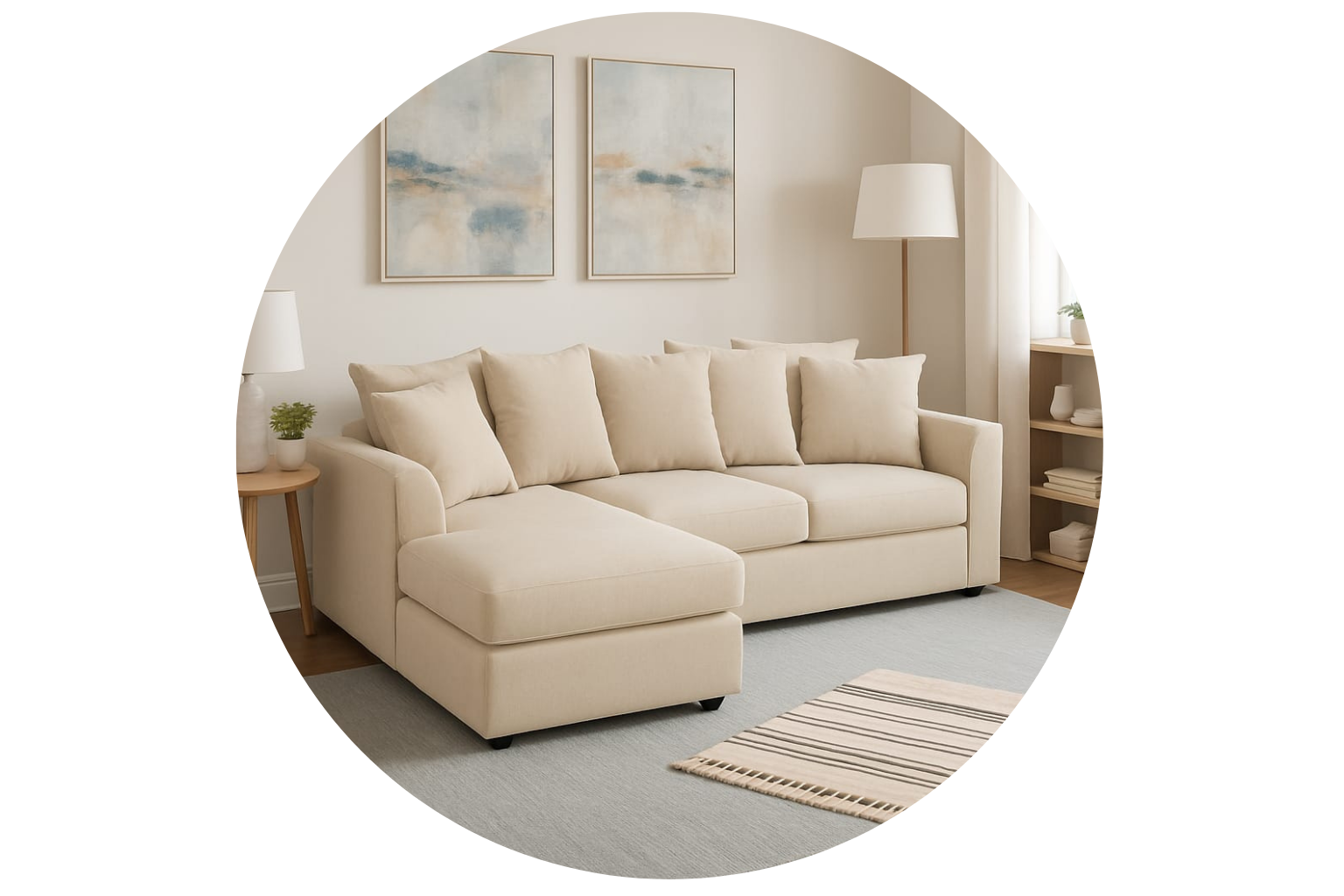 L-Shaped Sofas