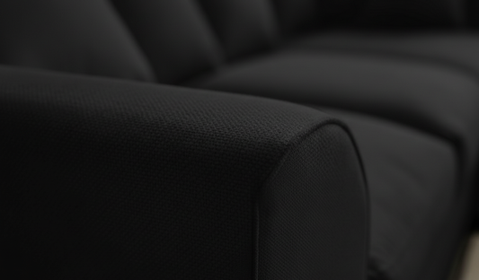 Dylon 5 Seater Corner Sofa – Black