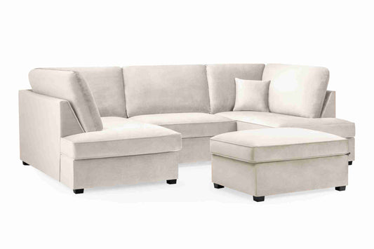 Carnaby Cinema U-Shape Sofa Plush Beige