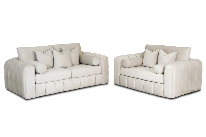 Havana 3+2 Seater Sofa Set – Modern Comfort with French Pleat Styling
