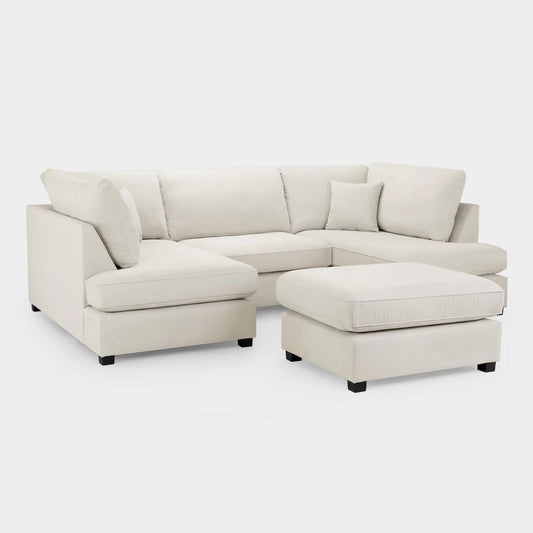Carnaby Sofa Beige U Shape Corner