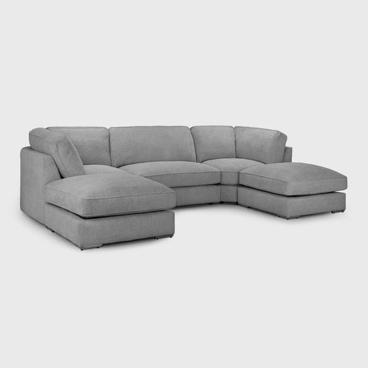 Inga Sofa Grey U Shape Corner