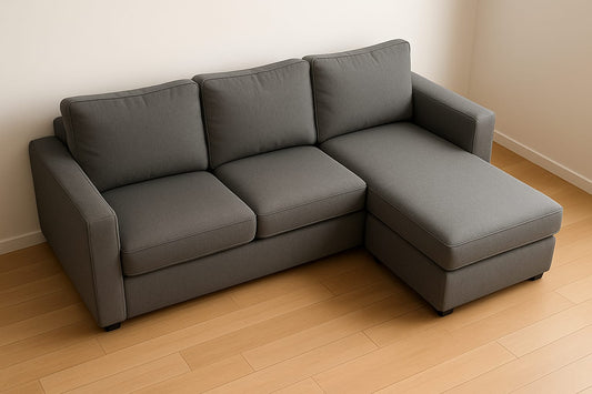 Dylon L-Shaped Sofa – Stylish Corner Couch for Living Room Comfort