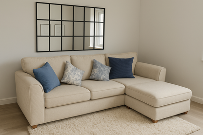 Dylon L-Shaped Sofa – Stylish Corner Couch for Living Room Comfort