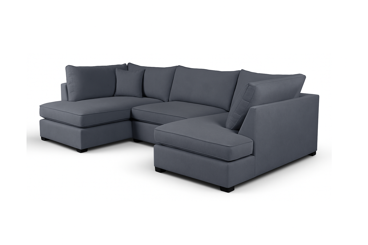 Carnaby Small U-Shape Sofa with Footstool