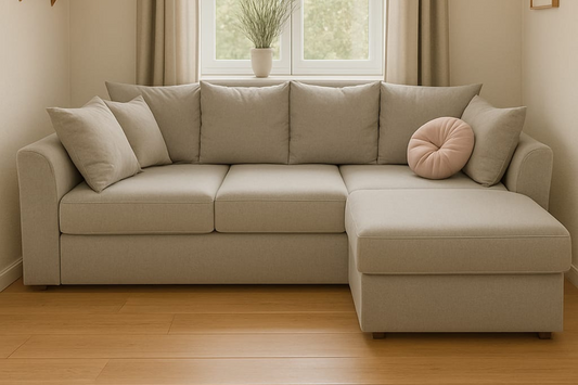 Dylon L-Shaped Sofa – Modern Comfort Meets Timeless Style