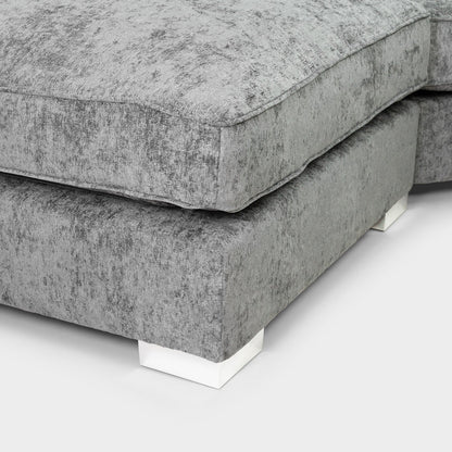 Bishop Fullback Sofa Platinum U Shape Corner