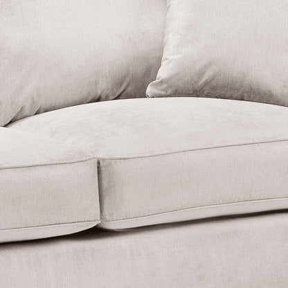 Windsor Fullback Sofa Stone Left Hand Facing Corner