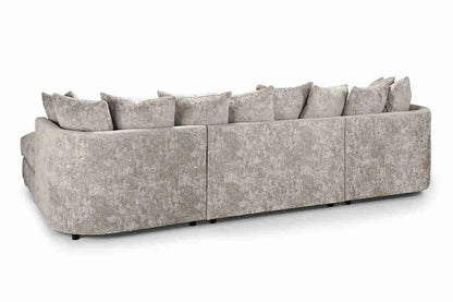 Bishop Truffle Scatterback U Shape Corner Sofa