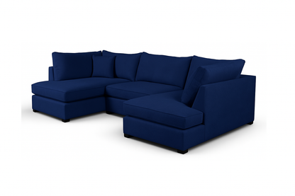 Carnaby Small U-Shape Sofa with Footstool